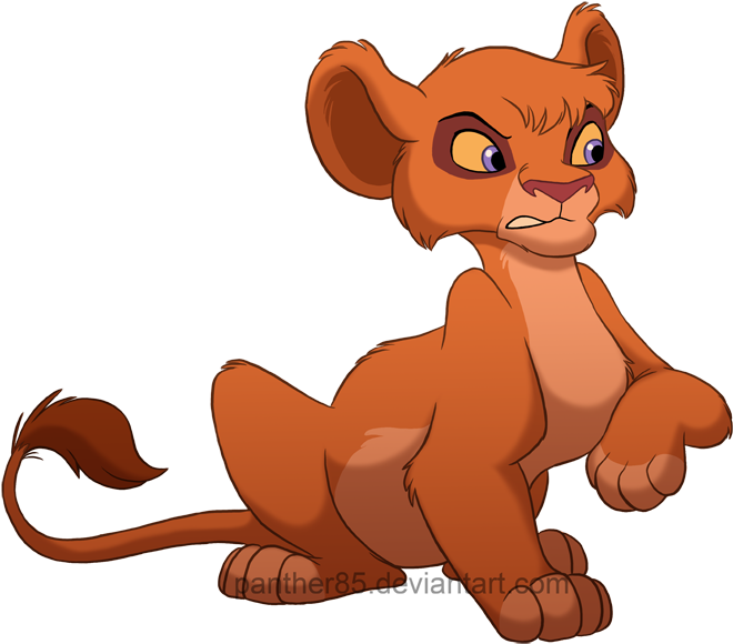 Paw Clipart Simba - Lion King Vitani Png (700x616), Png Download