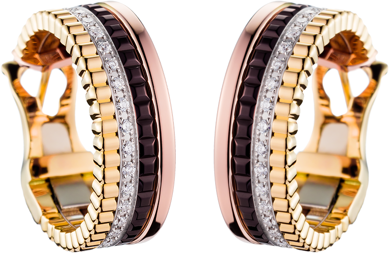 Boucheron Diamond Quatre Earrings (960x960), Png Download