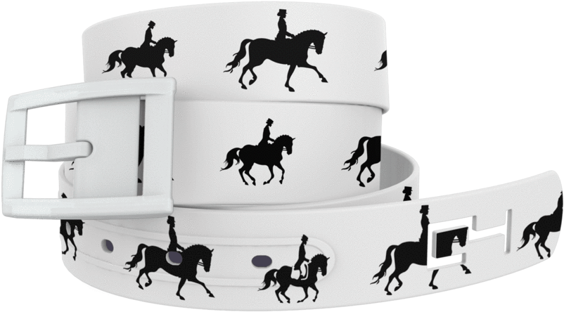 Tap To Expand - C4 Belts C4 Classic Belt: White Strap / White Buckle (1024x1024), Png Download
