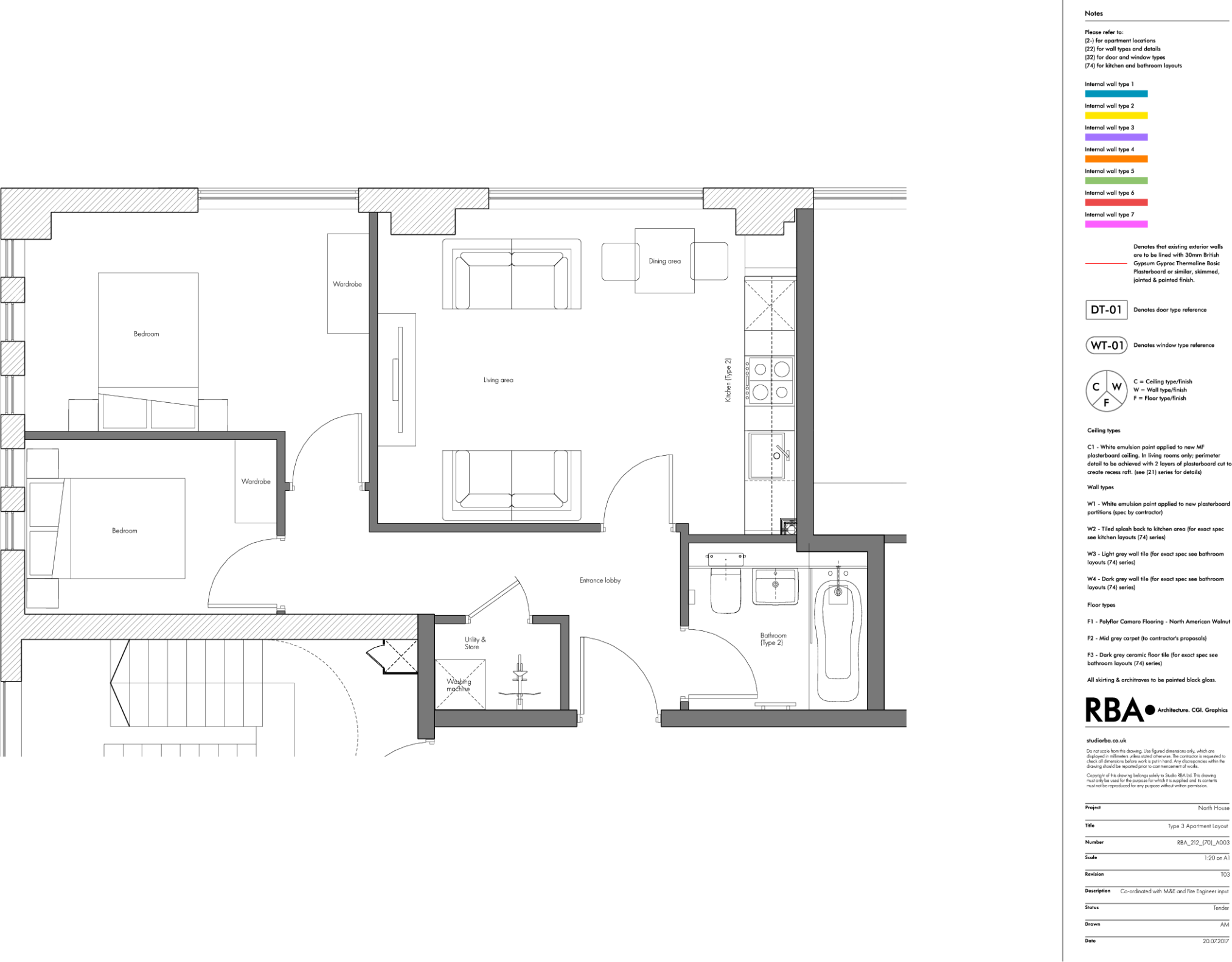 Apartment Drawing House - House (2025x1581), Png Download
