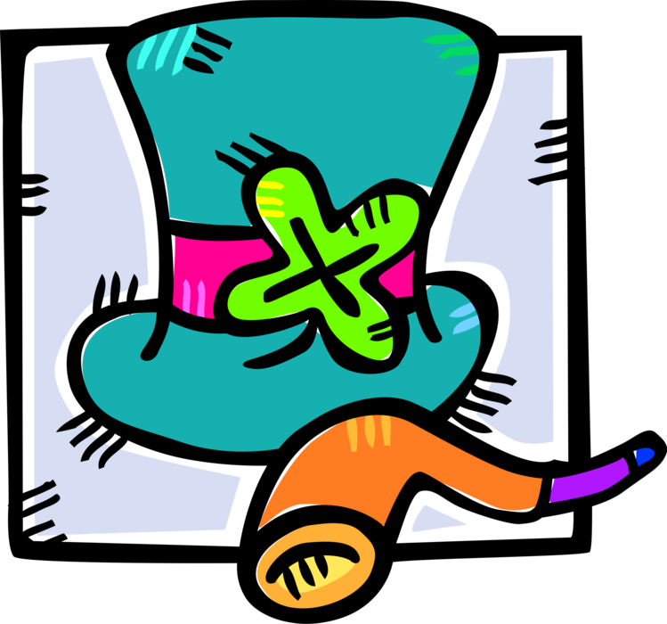Vector Illustration Of St Patrick's Day Irish Leprechaun (749x700), Png Download