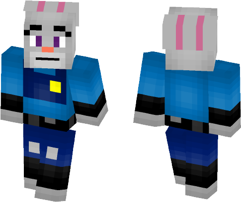 Judy Hopps - Minecraft (584x497), Png Download