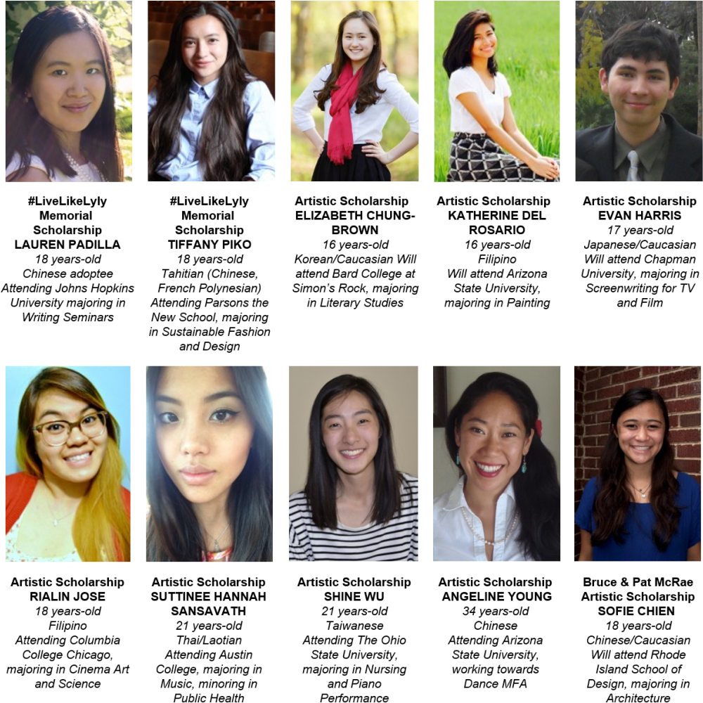2015 Winners - 10 Words Or Less Scholarship Winners (1024x1013), Png Download