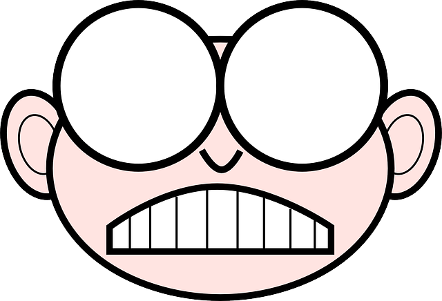 Girl, Angry, Face, Cartoon, Nerd, Glasses, Comic, Dude - Nerd Clip Art (640x436), Png Download