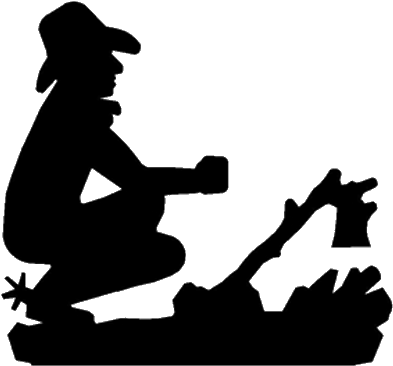 Clip Library Library Bonfire Clipart Silhouette - Design (400x400), Png Download