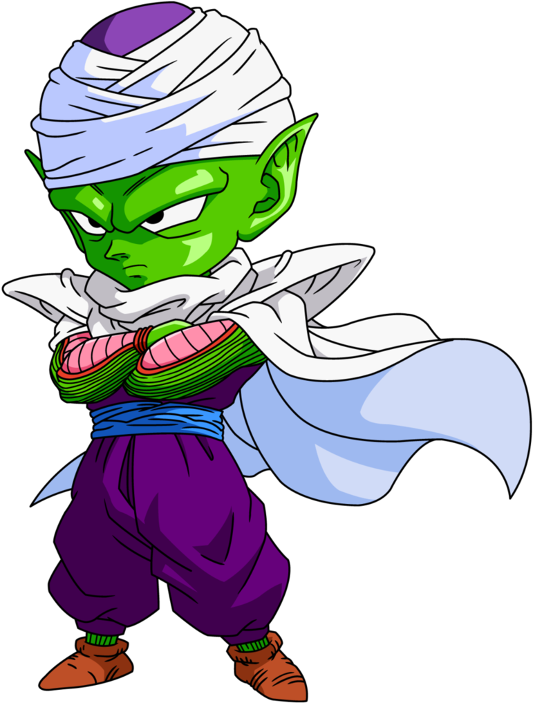 Png Freeuse Library Personajes Chibi De Pinterest - Piccolo Dragon Ball Z (778x1028), Png Download