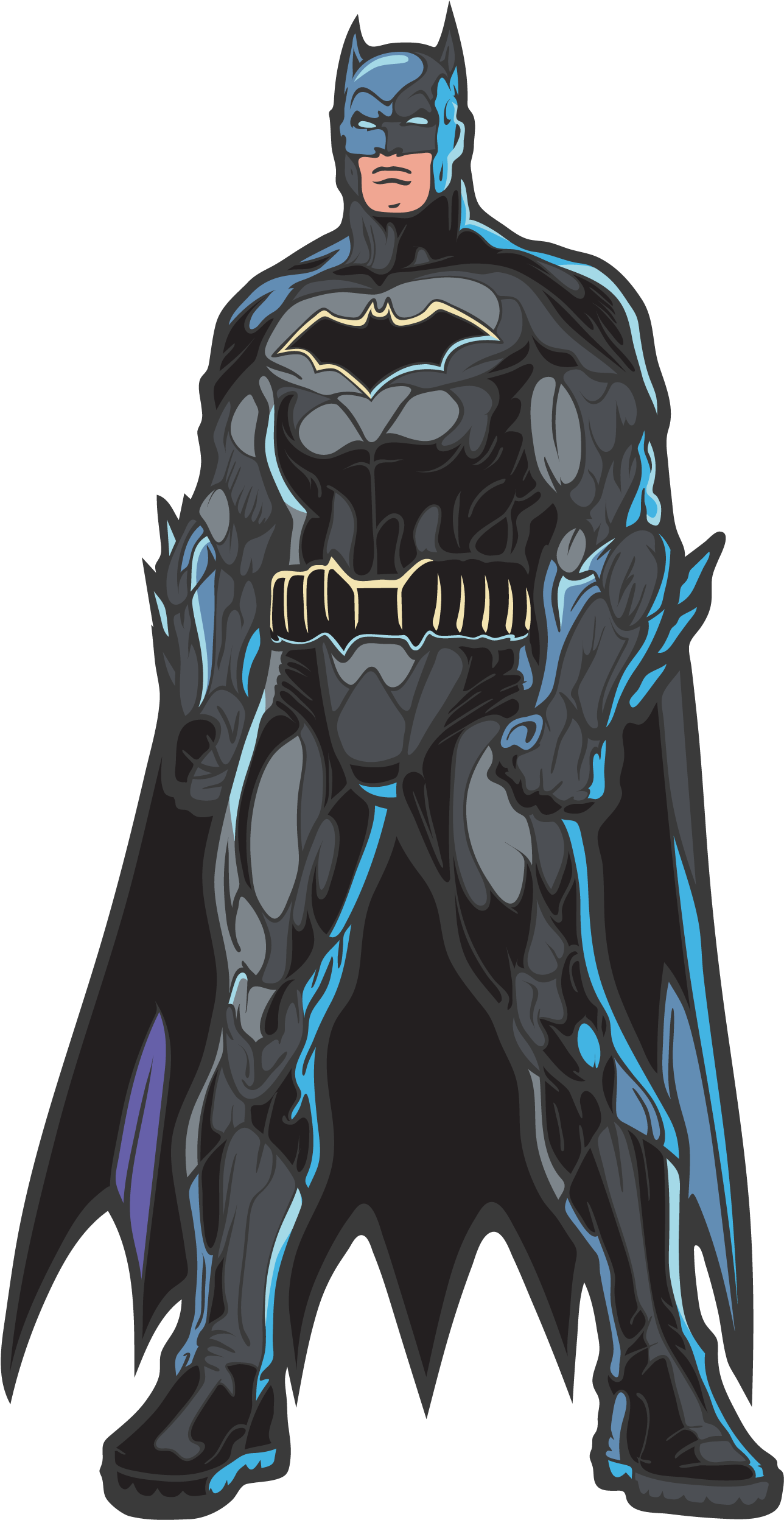 Batman - Batman The Rebirth (2000x3500), Png Download