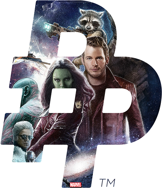 Paul Shipper Poster Posse Logo Treatment For Guardians - Guardian Of The Galaxy Transparent Background (600x695), Png Download