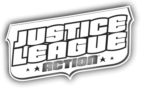 Justice League Action Logo (450x280), Png Download
