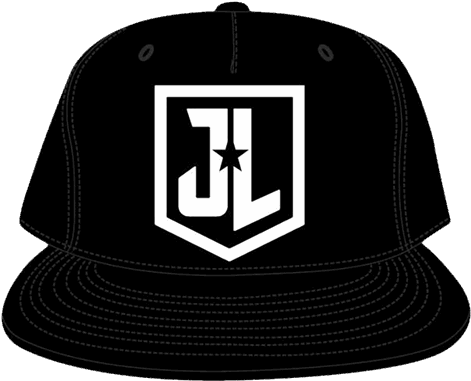 Justice League Logo Black Cap - Jl Logo Justice League (600x600), Png Download