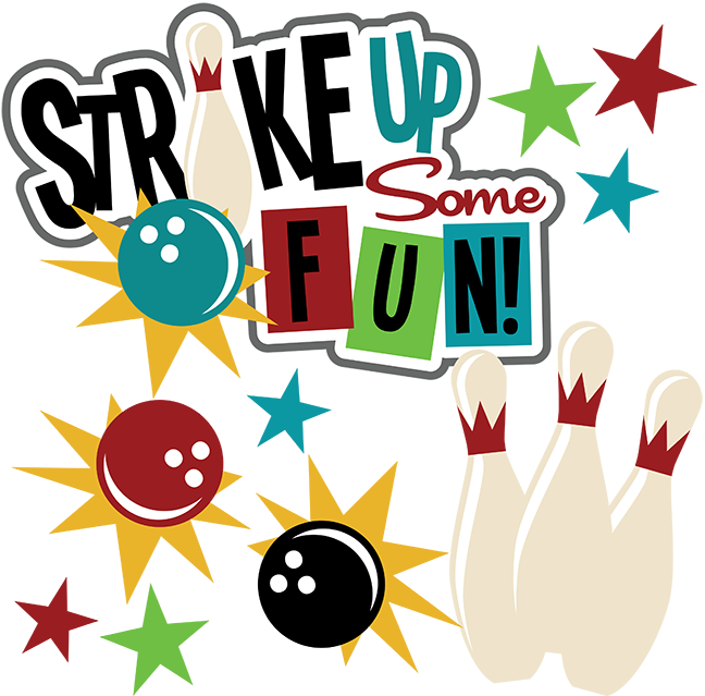 Picture Strike Package Gage Bowl - Family Fun Day Bowling (648x639), Png Download