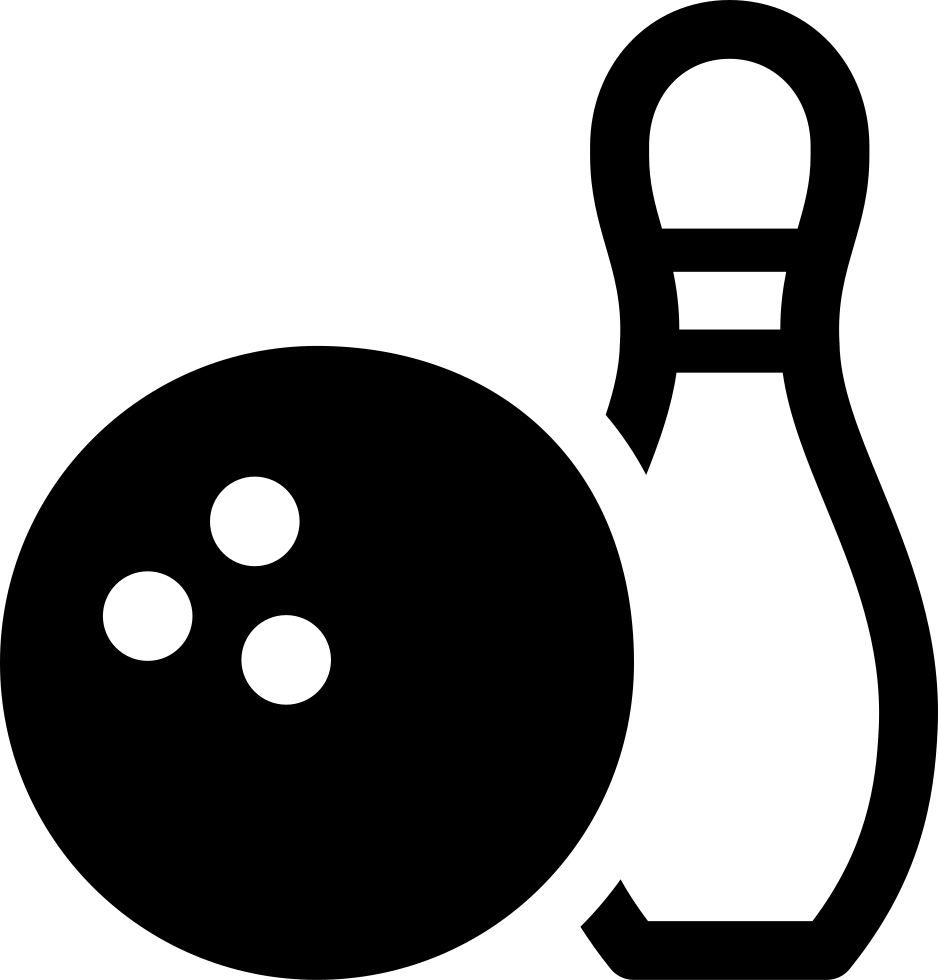 Bowling Svg Png Icon Free Download - Bowling Svg Free (938x980), Png Download