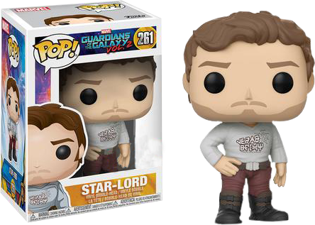 Funko Pop Marvel Guardians Of The Galaxy Vol 2 Star - Funko Pop Star Lord (444x317), Png Download