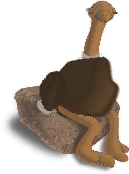 Original Png Clip Art File Ostrich Svg Images Downloading (444x597), Png Download