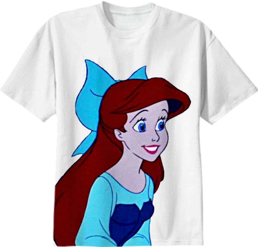 Shop The Little Mermaid "kiss The Girl" Ariel Transparent - Love & Basketball Shirt (856x820), Png Download