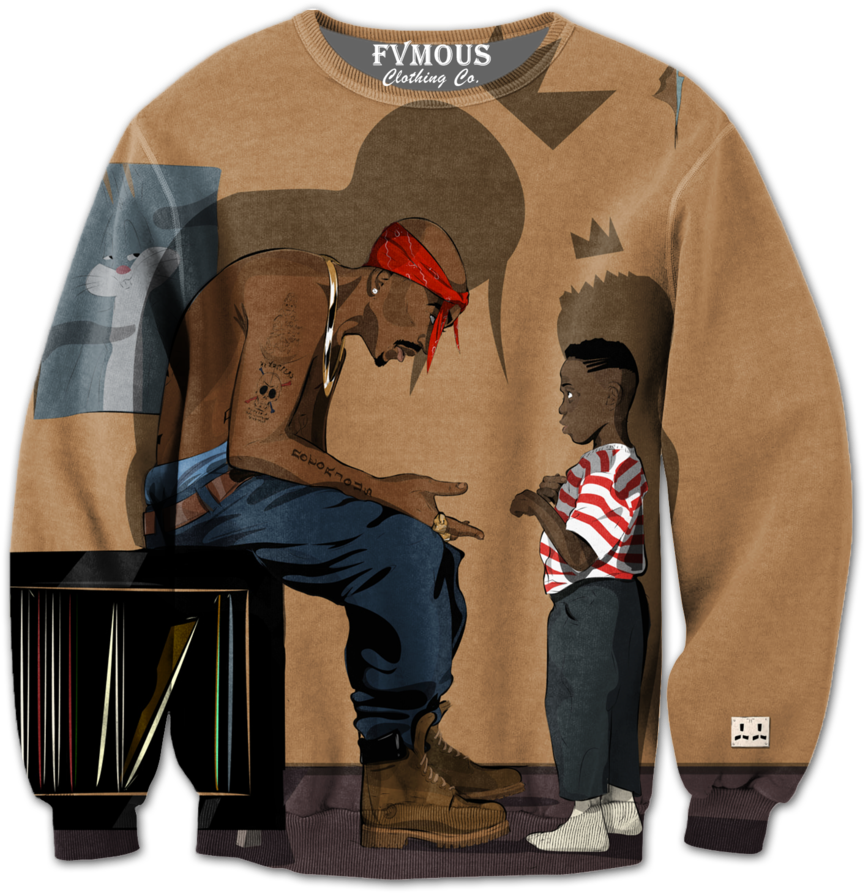 "don't Let My Music Die" -tupac X Kendrick Lamar - Tupac And Kendrick Lamar Shirt (920x1024), Png Download