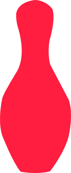Red Pin Clip Art At Clker Com - Website (246x597), Png Download