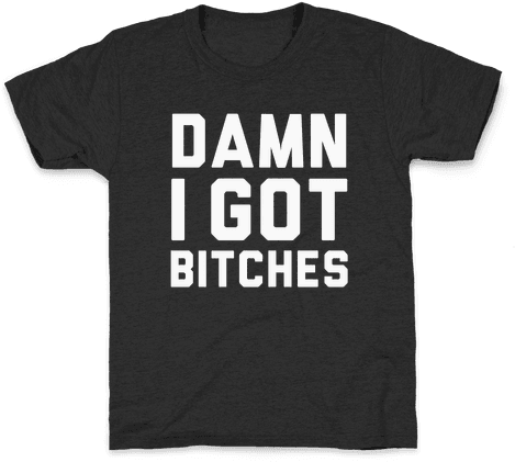 Damn I Got Bitches Kids T-shirt - Best Stranger Things Shirts (484x484), Png Download