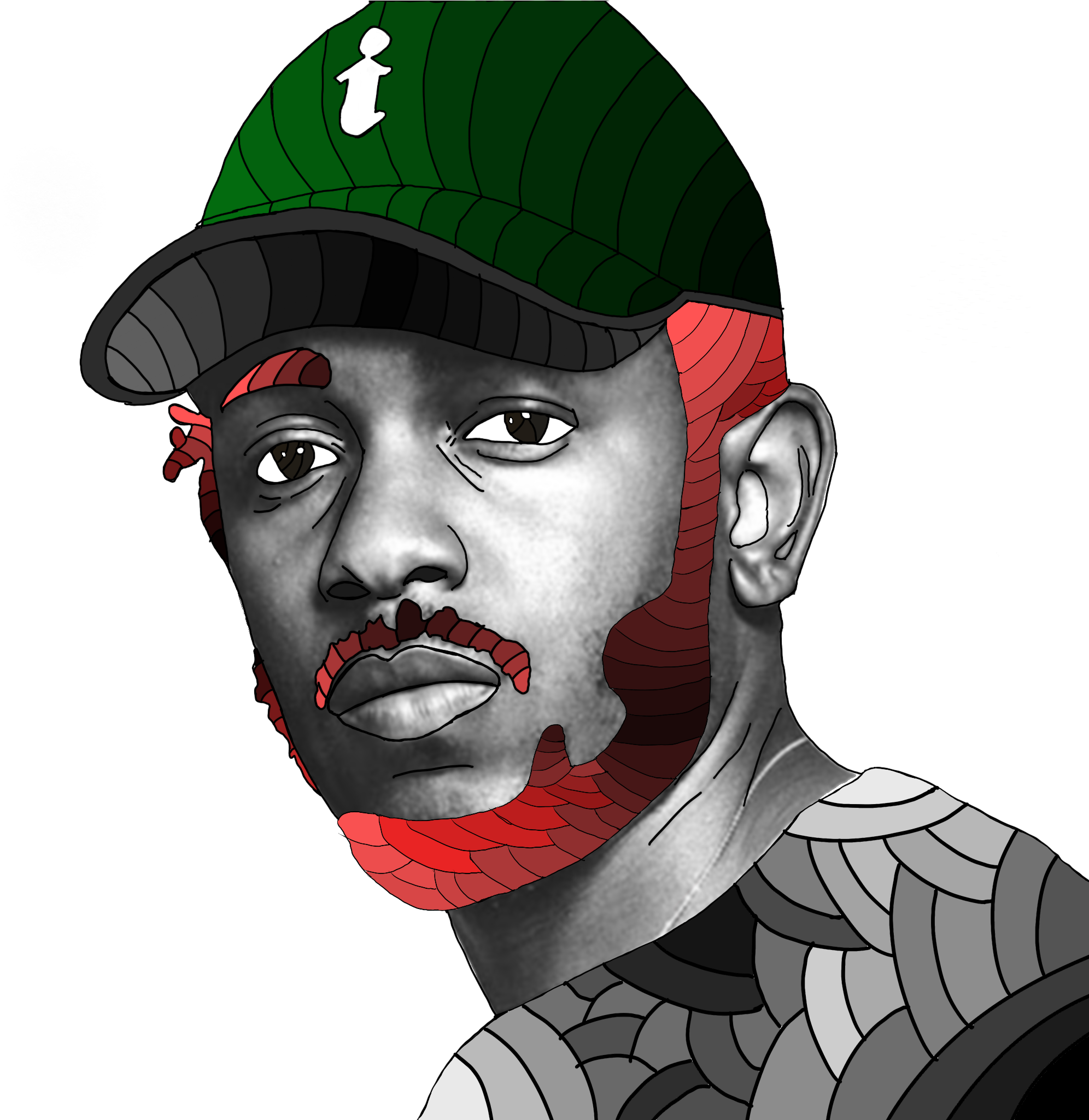 Fan Arti - Kendrick Lamar (2048x2048), Png Download