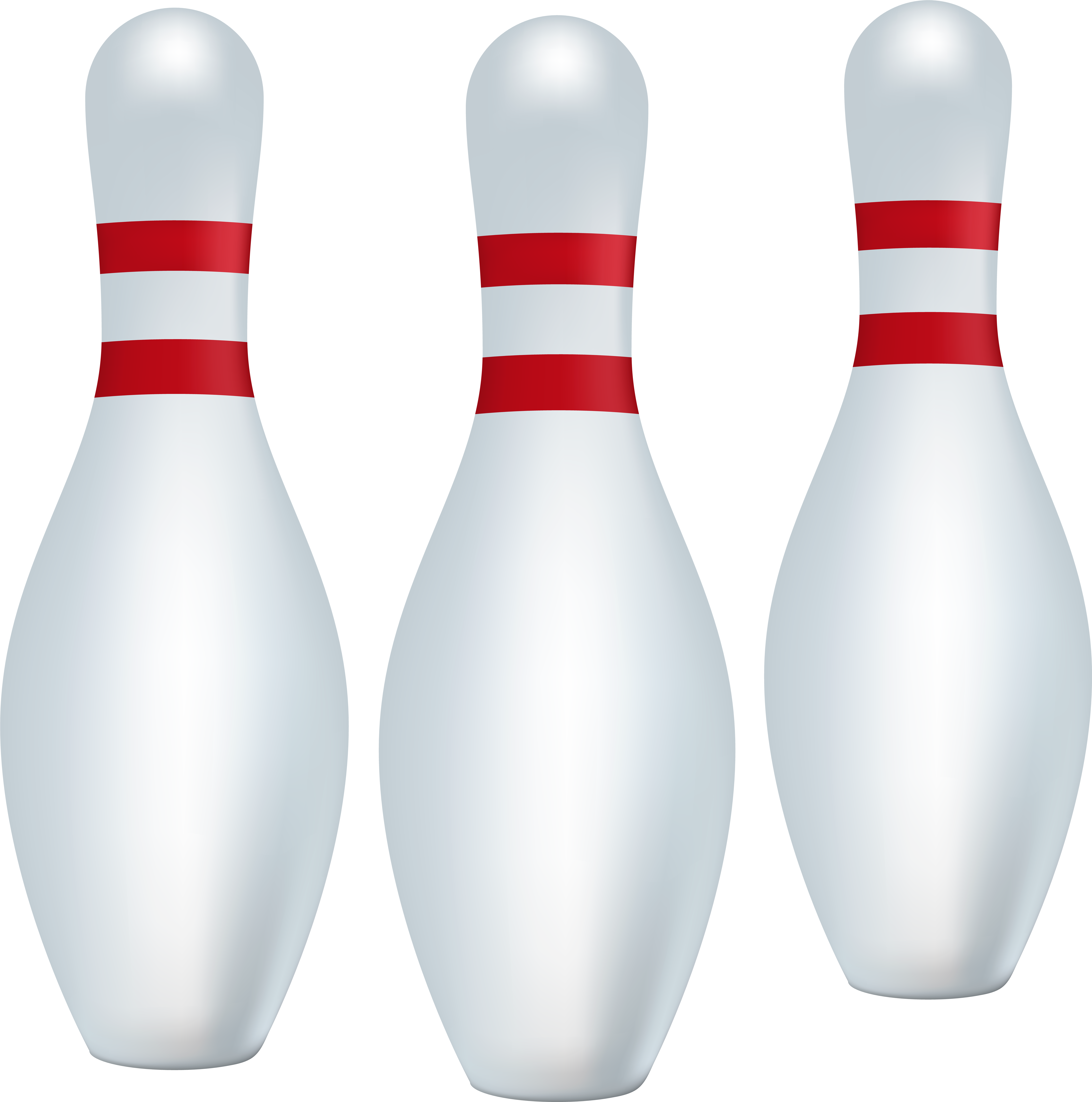 Banner Free Bowling Pins Clipart (7923x8000), Png Download