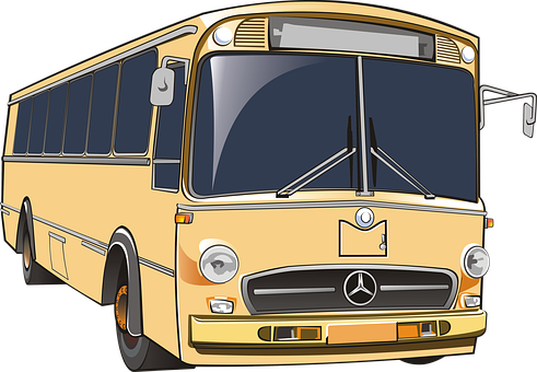 Vehicles, Vehicle, Bus, Coach - Vehicle (491x340), Png Download