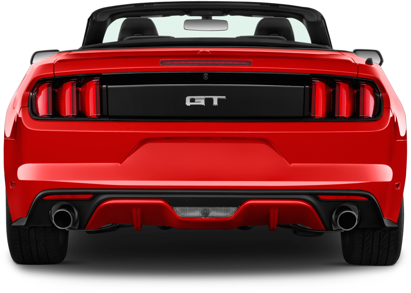 Ford Mustang Png - 2017 Ford Mustang Back (2048x1360), Png Download