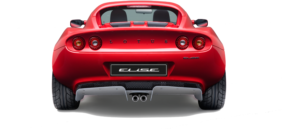 Sports Pack Required - Red Lotus Car Back (1314x444), Png Download