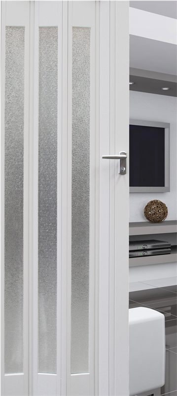 Pillar Products 85 X 203cm White Platinum Pvc Concertina - Concertina Doors Bunnings (800x800), Png Download