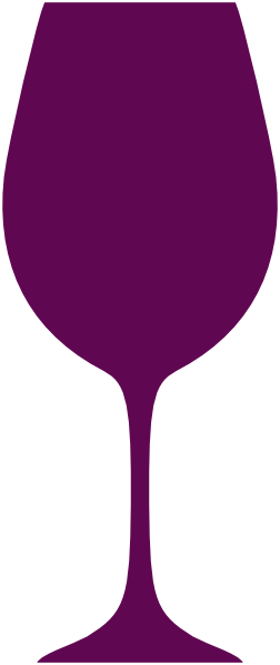 About 3600 Free Commercial & Noncommercial Clipart - Purple Wine Glass Clipart (252x597), Png Download