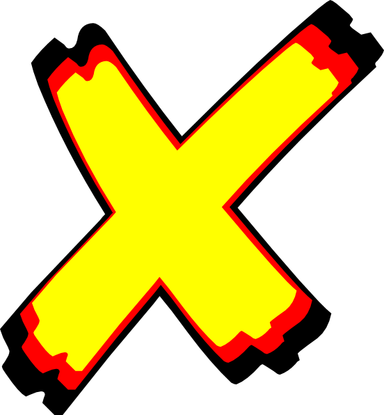 The Letter X Png - Letter X Clip Art (552x596), Png Download