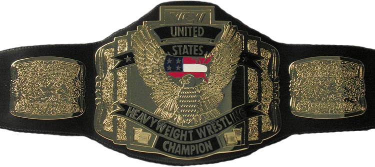 New American Championship - Wcw United States Heavyweight Championship Belt (750x335), Png Download