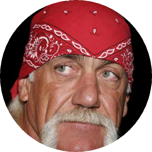 Hulkhogan - Senior Citizen (600x600), Png Download
