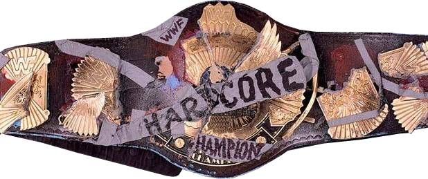 Wwf Hardcore Championship - Wwe: History Of Wwe Hardcore Championship: 24/7 Dvd (618x259), Png Download