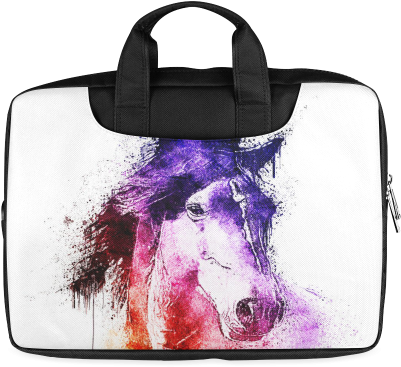 Watercolor Horse Macbook Air 11"（twin - Huawei P20 Lite Horse Covers (500x500), Png Download