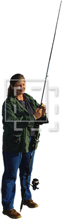 Parent Category - People Fishing Cut Out (450x450), Png Download