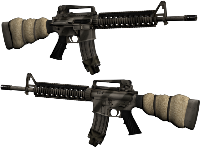 M4 Carbine (640x480), Png Download