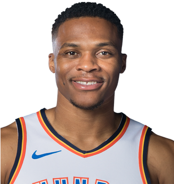 Russell Westbrook (350x425), Png Download
