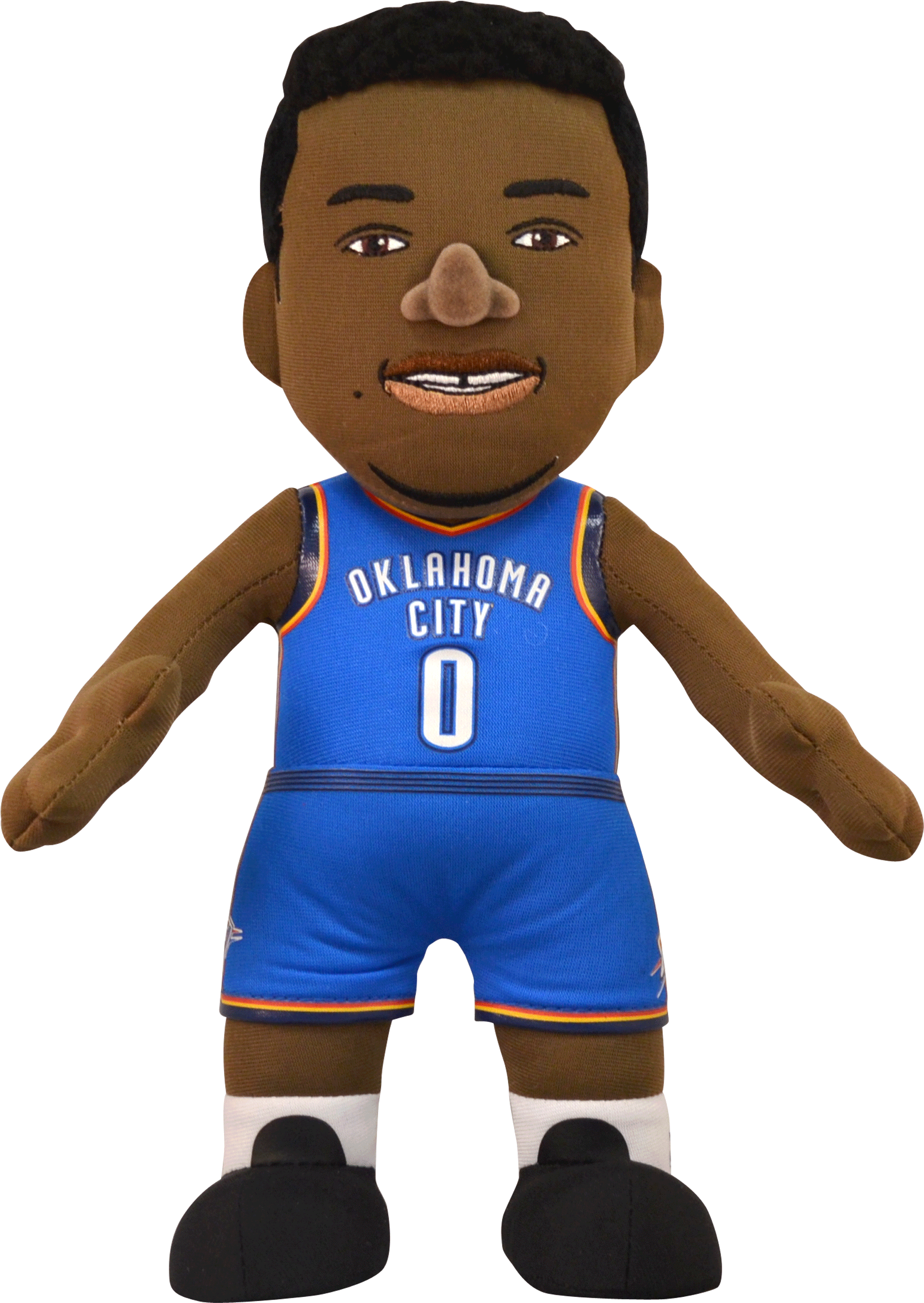 Oklahoma City Thunder® Russell Westbrook 10" Plush - Bleacher Creatures Russell Westbrook (3000x3000), Png Download