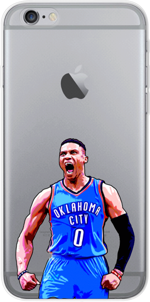 Russell Westbrook Iphone Case - Iphone 6 16 Gb Fiyat (550x1000), Png Download