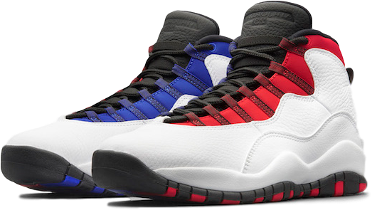 Air Jordan 10 Russell Westbrook Shirts (600x394), Png Download
