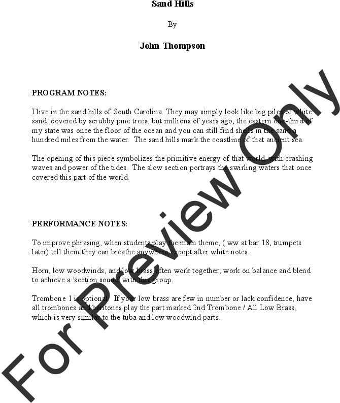 John Thompson - Jt Bandmusic - Malaguena Jw Pepper Trumpet 1 Jazz (793x1123), Png Download