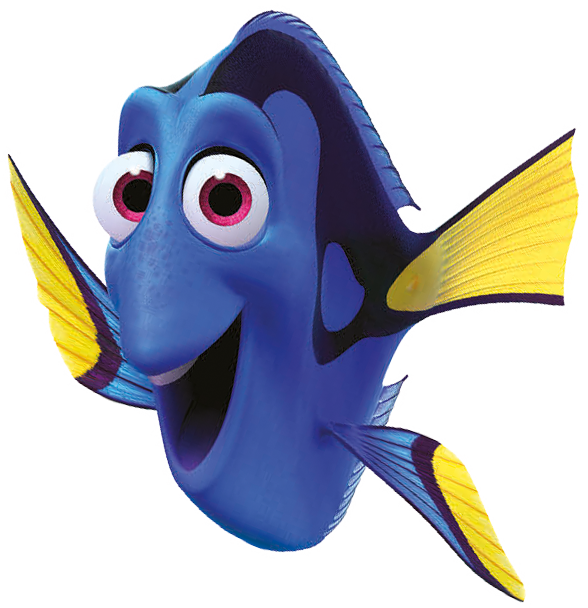 Disney Findet Dorie - Nemo Cartoon Character Bruce (588x608), Png Download