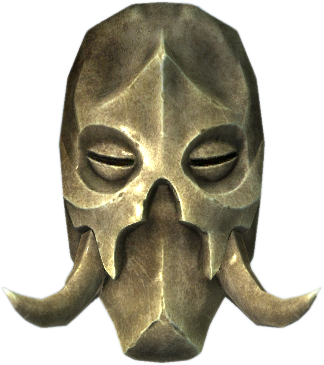 Konahrik Mask - Dragon Priest Mask Konahrik (647x729), Png Download