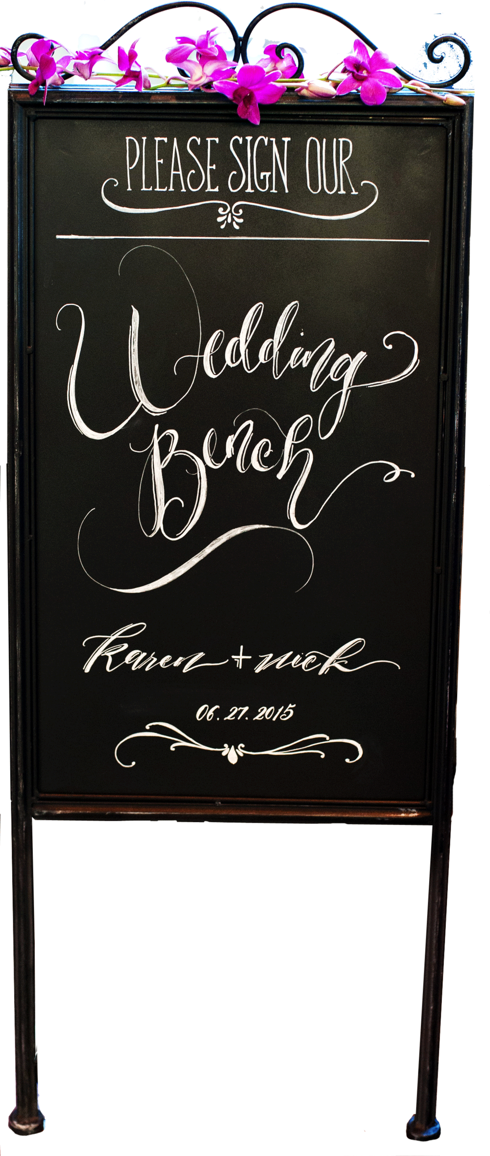Metal Chalkboard Sandwich Board - Dijk Natural Collections -metal Chalkboard (1000x2358), Png Download