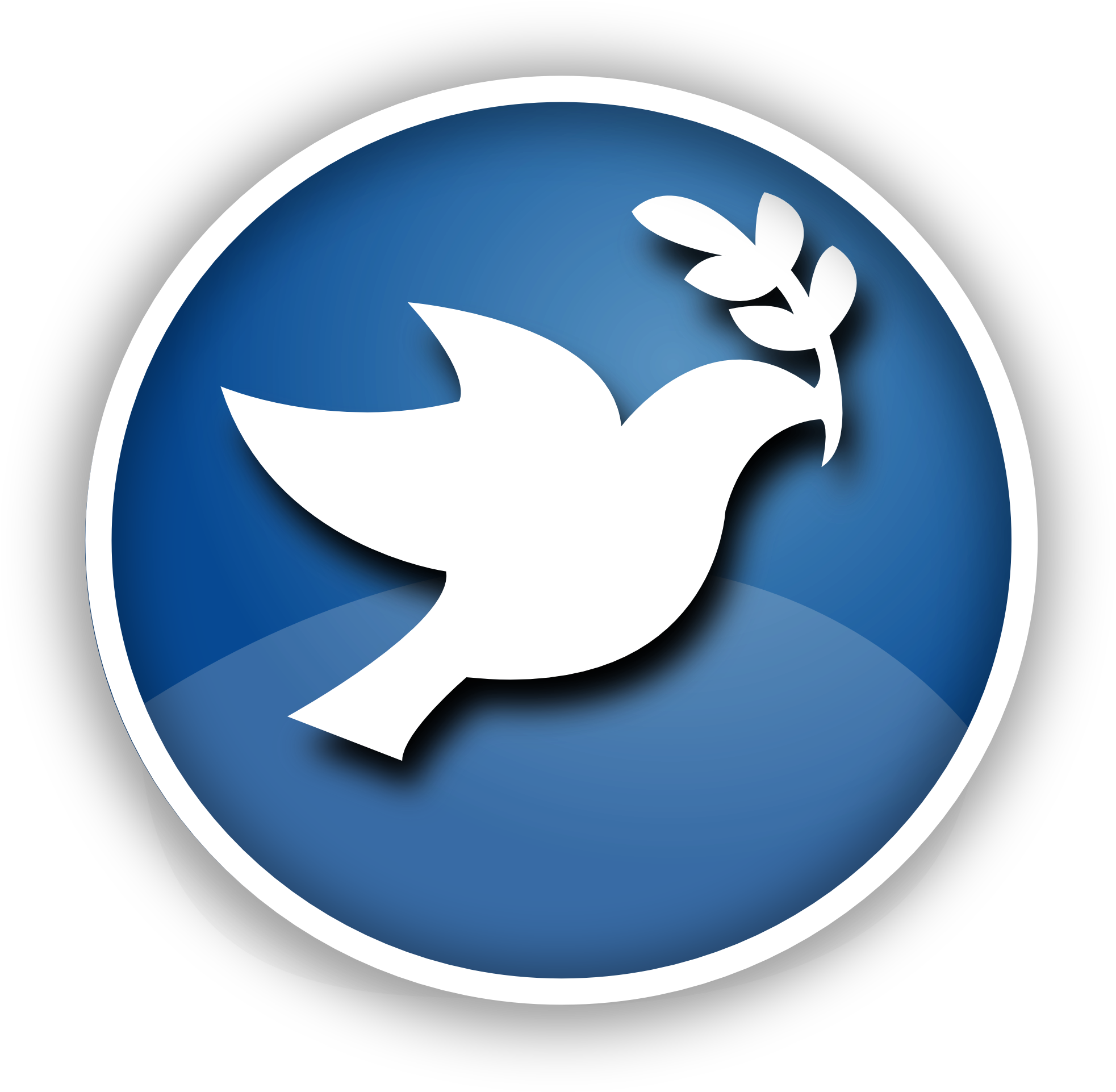 Peace Dove Icon - Peace Dove United Nations (1024x1024), Png Download