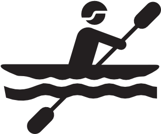 Canoeing - Kayaking Clipart Png (600x266), Png Download