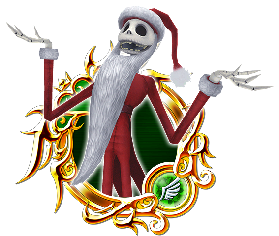 Jack Santa Ver - Jack Skellington Sandy Claws (567x480), Png Download
