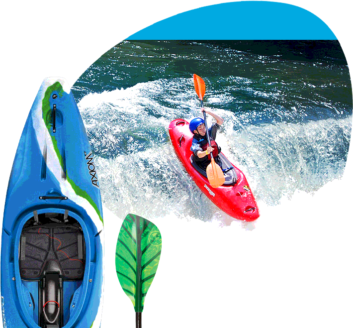 Smoky Mountain Kayaking On The Pigeon River - Dagger Kayaks Dagger Axiom 6.9 Kayak - Blaze (790x658), Png Download
