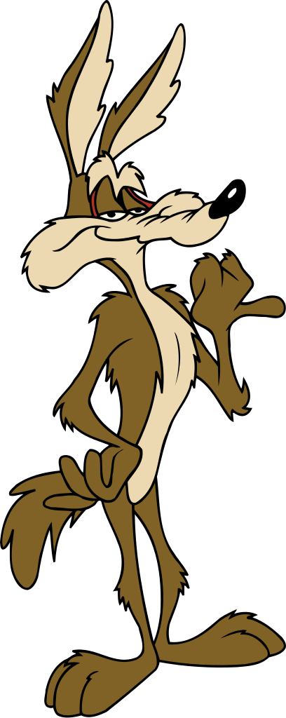 Coyote - Wile E Coyote (408x1024), Png Download