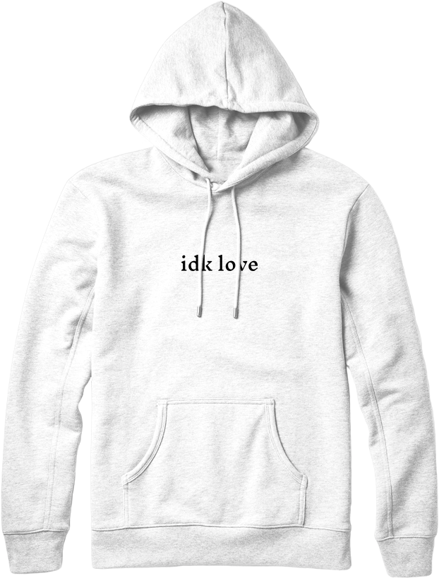 Idk Love Hoodie - Sueteres De Anuel Aa (1000x1000), Png Download